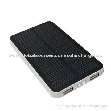 Solar Powered External Battery Pack/Power Bank